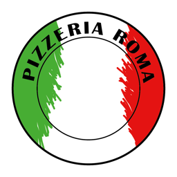 Pizzeria Roma logo.
